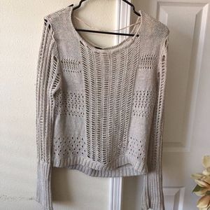 Free people Crochet Sweater
